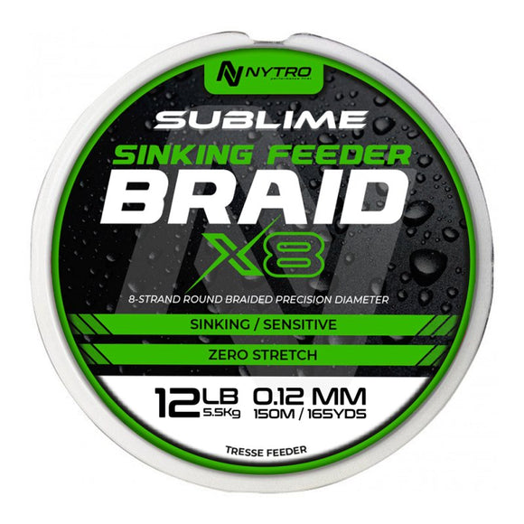 Nytro Sublime Sinking Feeder Braid-Braid-Nytro-Irish Bait & Tackle