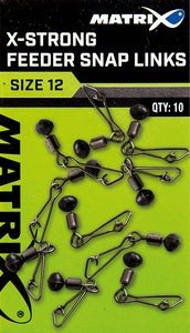 Matrix X-strong Feeder Snap Links-Snap link swivels-matrix-Irish Bait & Tackle